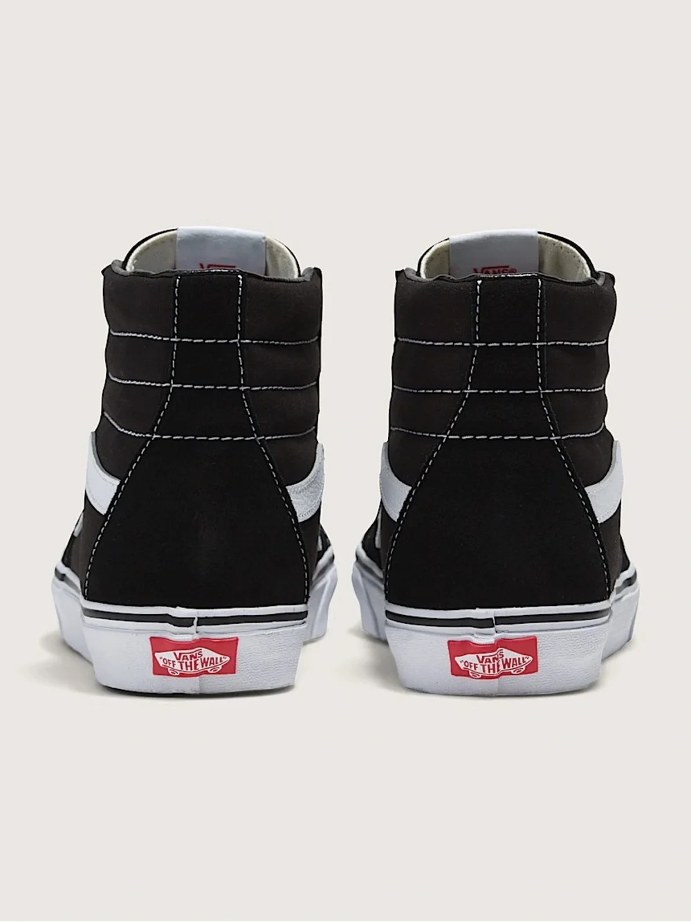 Vans | Unisex Black/White Suede/Canvas High-Top Sk8-Hi Lace Up Sneakers M7.5 W9